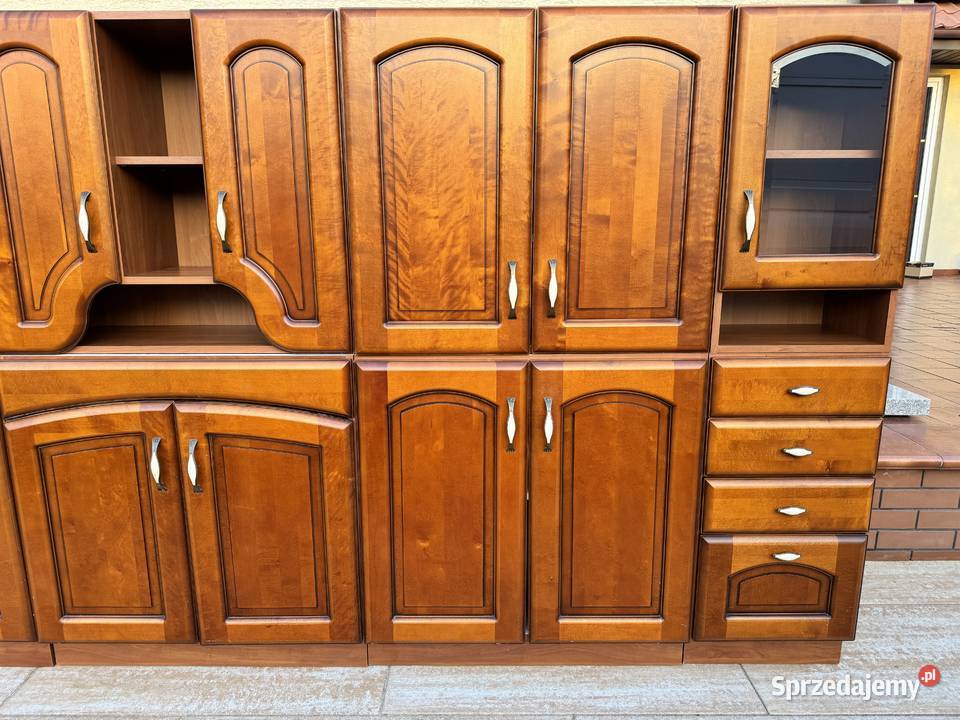 Komplet mebli kuchennych Bawaria szafki kredens Garwolin