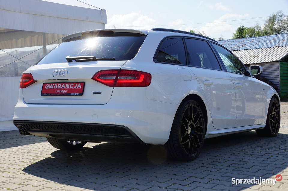 Audi A4 20 TDI CR 190 4x4 Lift SLine STronic isofix Nowy Sącz