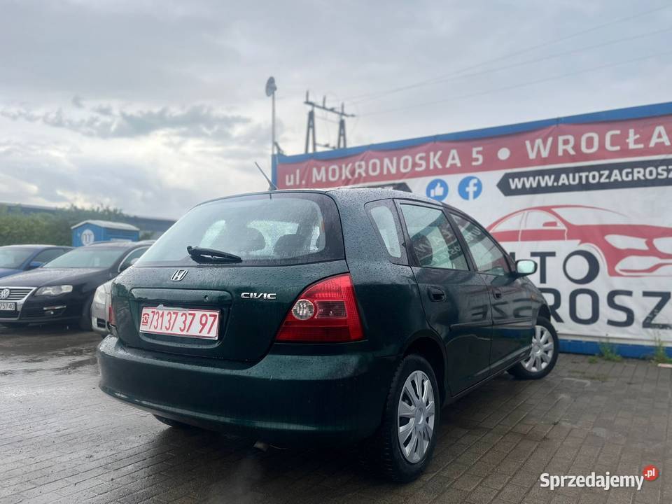 Honda Civic 14 Benzyna LPG Ekonomiczny dolnośląskie Wrocław