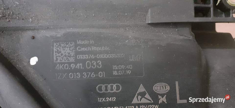 Reflektory led Audi A6 C8 osobowe Lampy przednie Twardogóra