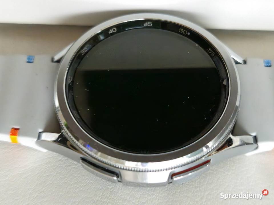 srebrny zegarek smartwatch Samsung Galaxy Watch Pozostałe Częstochowa