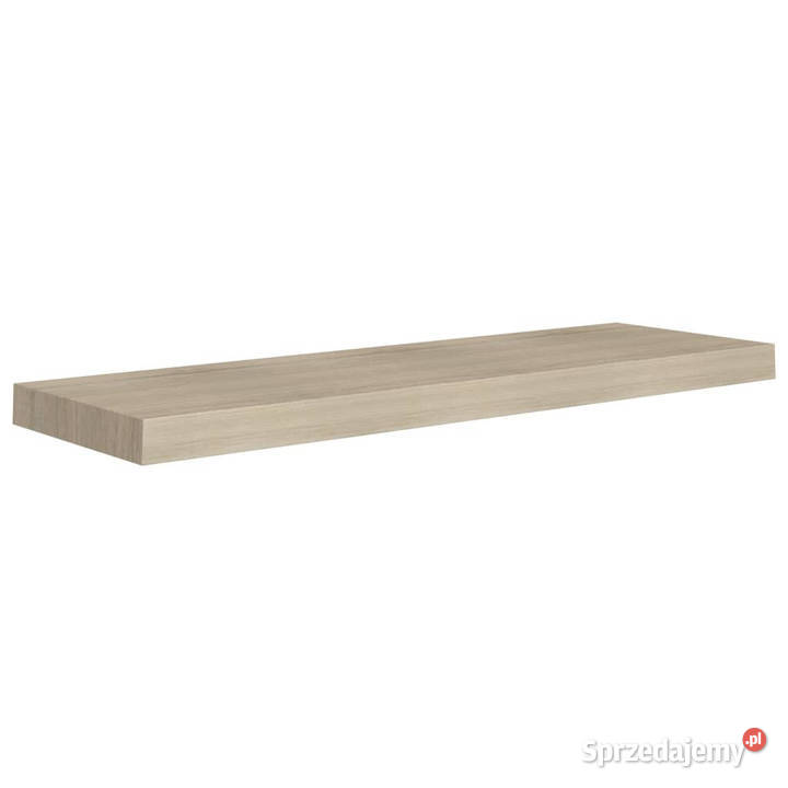 Półki ścienne 2 kolor dębowy 80 x 235 x 38 MDF Warszawa
