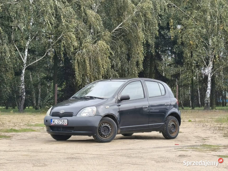 Toyota Yaris 2002r 10 Benzyna Wspomaganie Tanio Warszawa sprzedam
