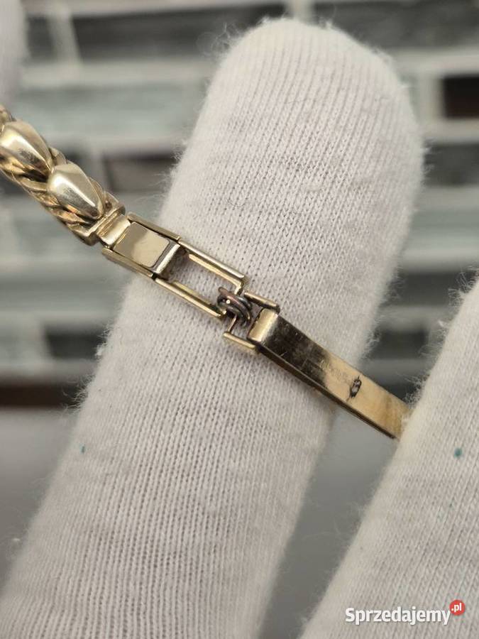 Piękny biżuteryjny zegarek vintageBischoff Au20 Chorzów