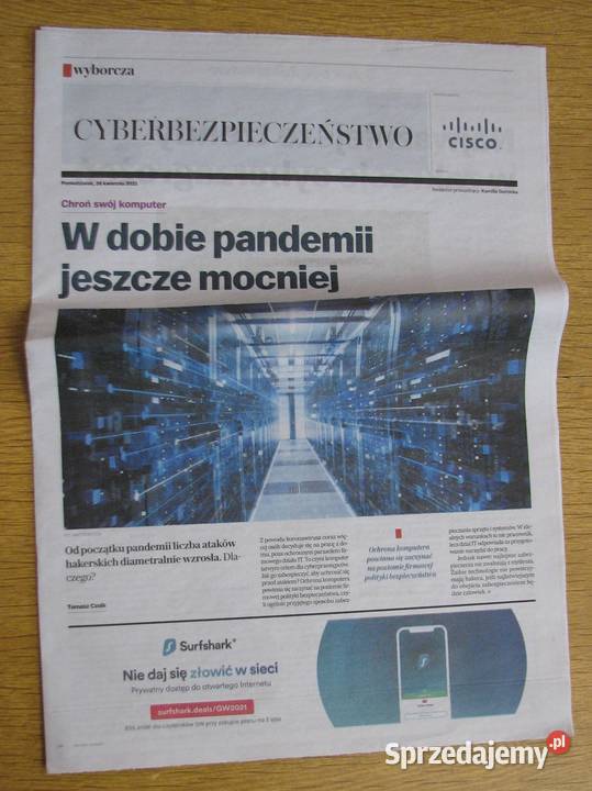 Cyberbezpieczeństwo Gazeta Wyborcza Pozostałe Parczew sprzedam
