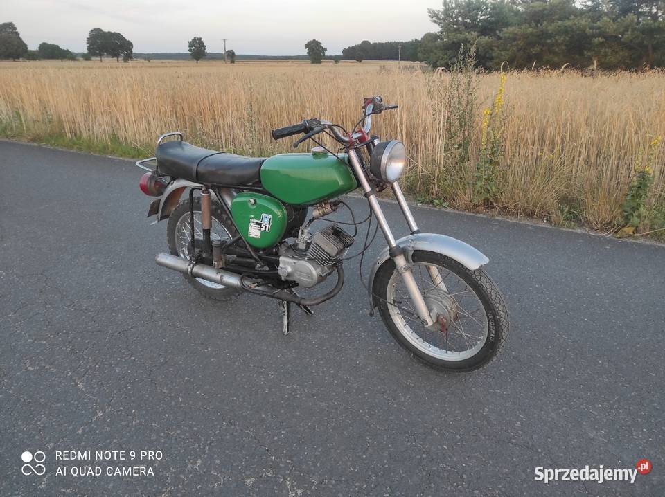 Simson S51B 1986 enduro confort sr50 4KM Tarnów Opolski