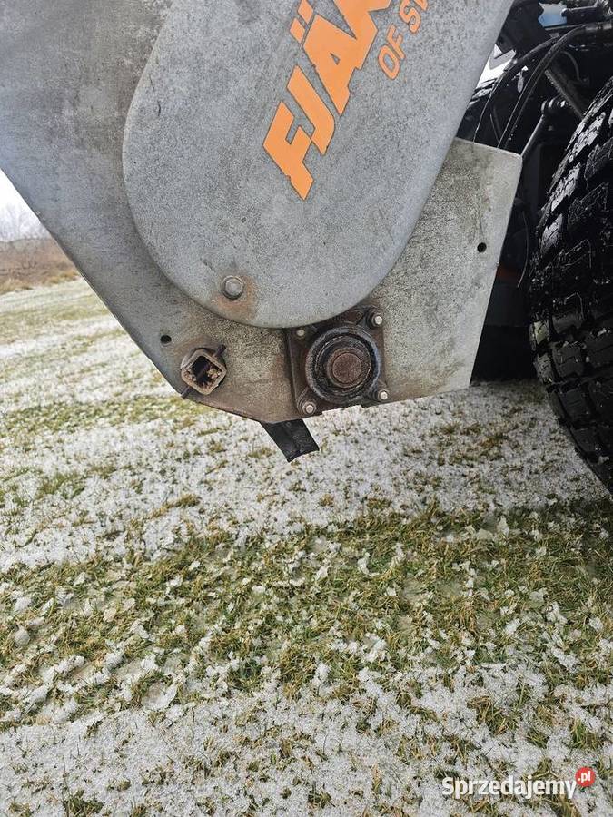 Posypywarka samozaładowcza piasku soli Fjaras dolnośląskie Sosnowa