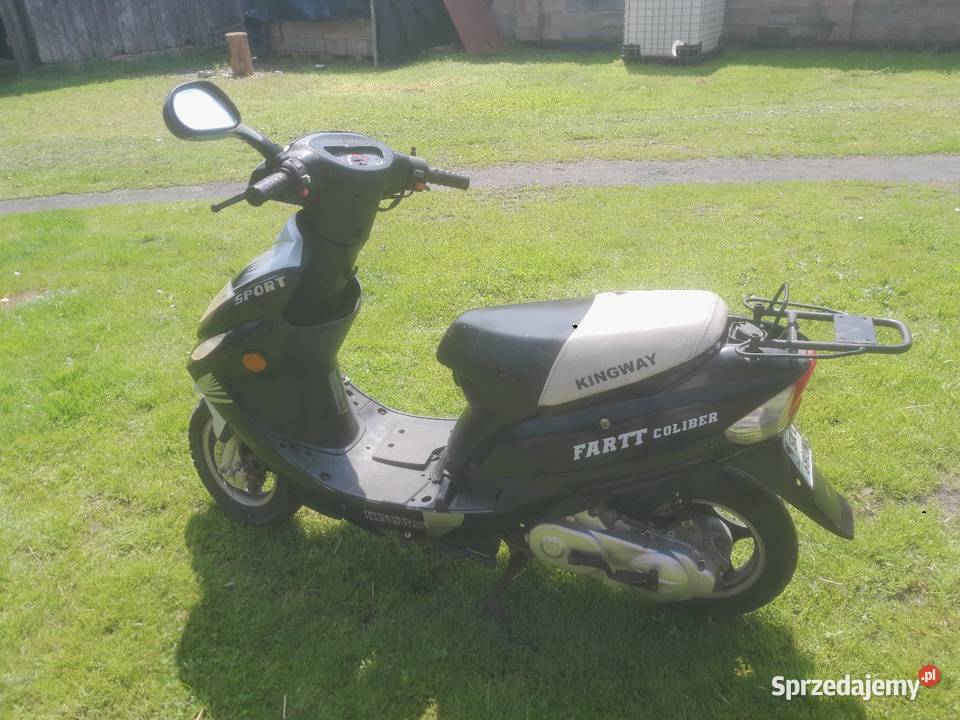 Skuter Kingway Coliber Fartt Zarejestrowany Rok produkcji 2008 Kingway Truskolasy