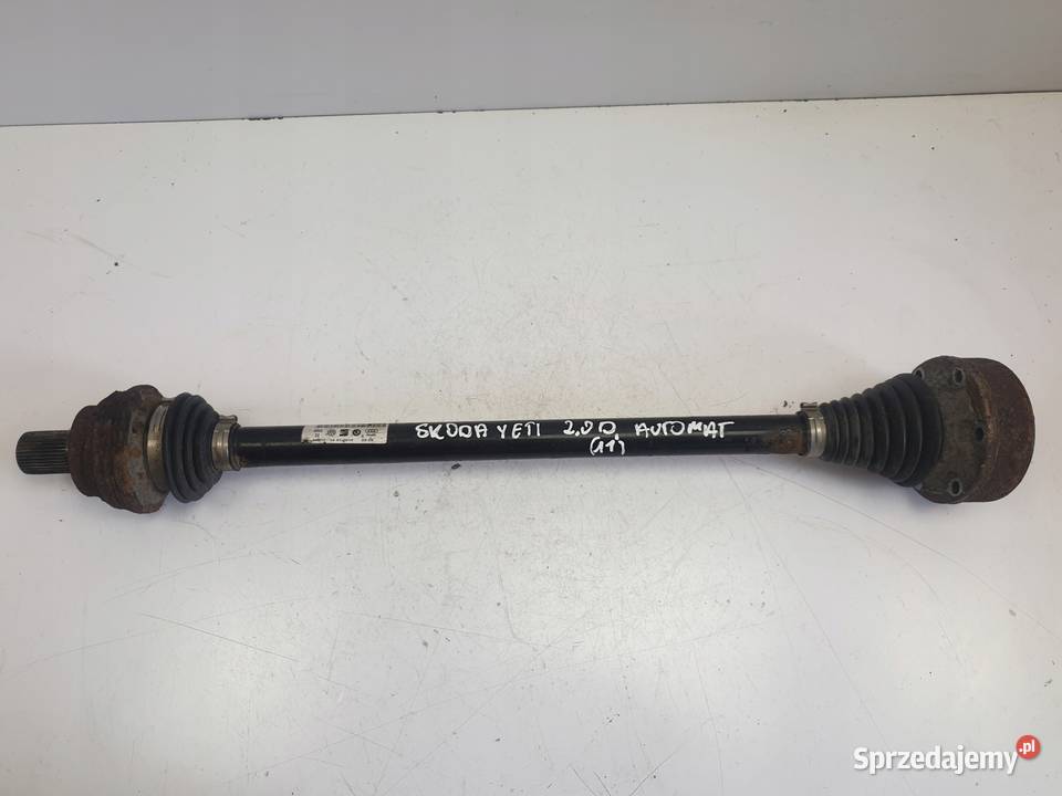 Skoda Yeti 20 TDI PRAWA KA prawa tył Rudka