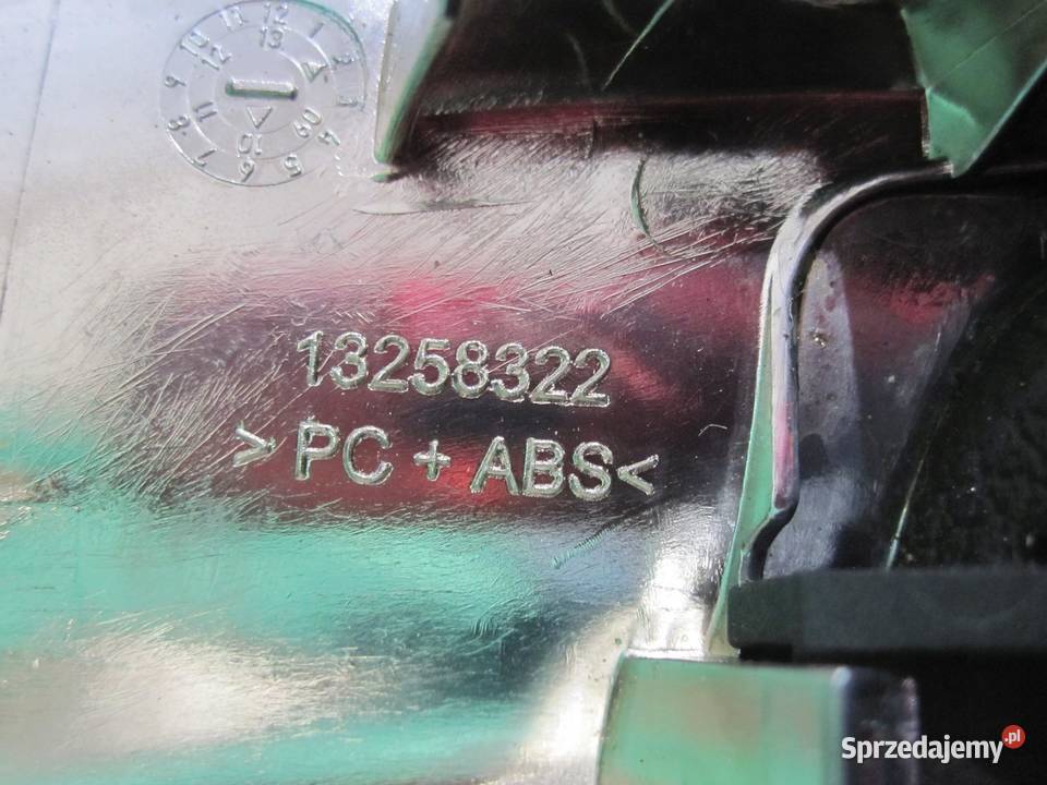 OPEL MERIVA B 10r lewarek gałka zmiany biegów osobowe