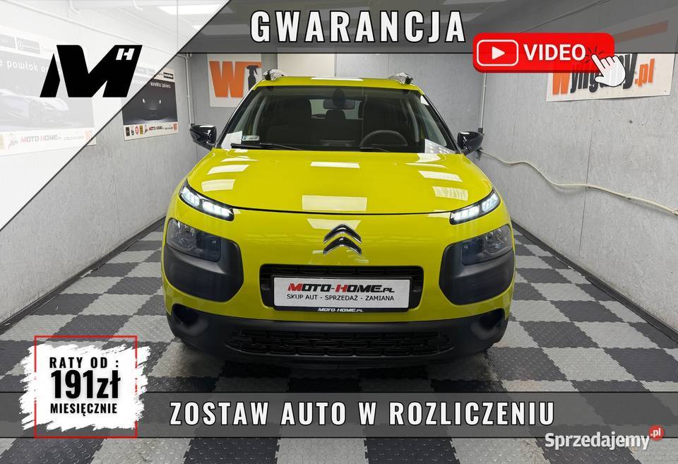 Citron C4 Cactus Salon Polska 12 Benzyna kamera wielkopolskie Poznań