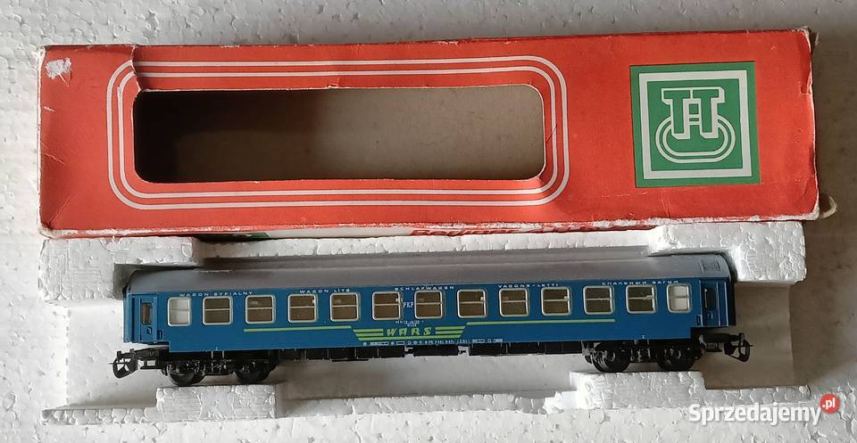 Wagon osobowy WARS PKP ciemnoniebieski BTTB