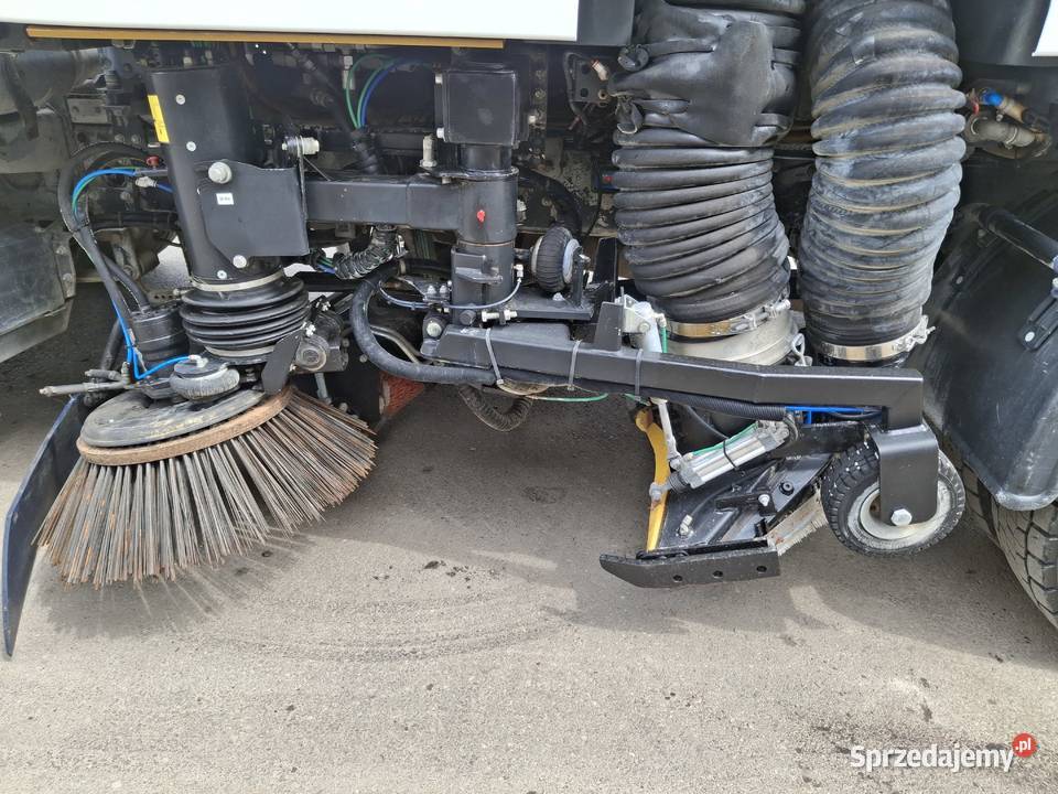 Renault D16 Midlum Zamiatarka FAUN Karcher elektryczne szyby Sierakowice