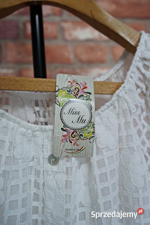 Biała Koszulka Miss Mu Warszawa