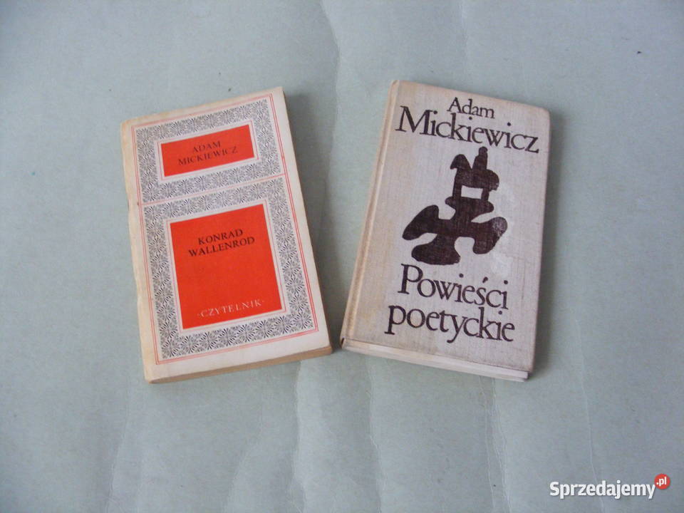Mickiewicz Powieści poetyckie Konrad Wallenrod dolnośląskie Oborniki Śląskie