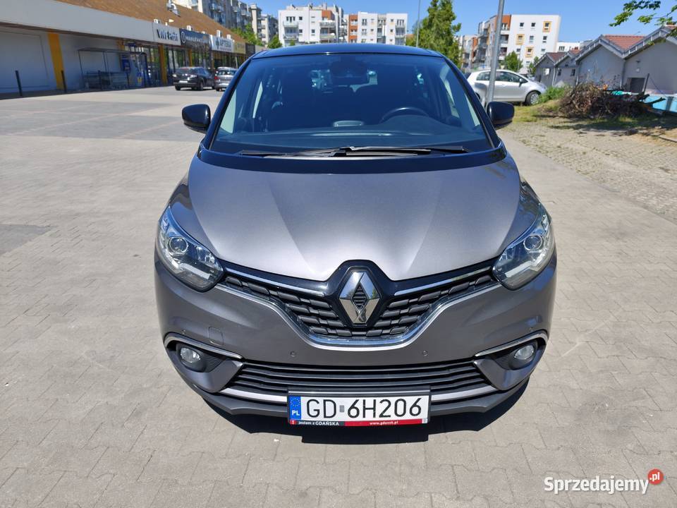 Renault Grand Scenic IV 2018 13tce 140 manual isofix pomorskie Gdańsk