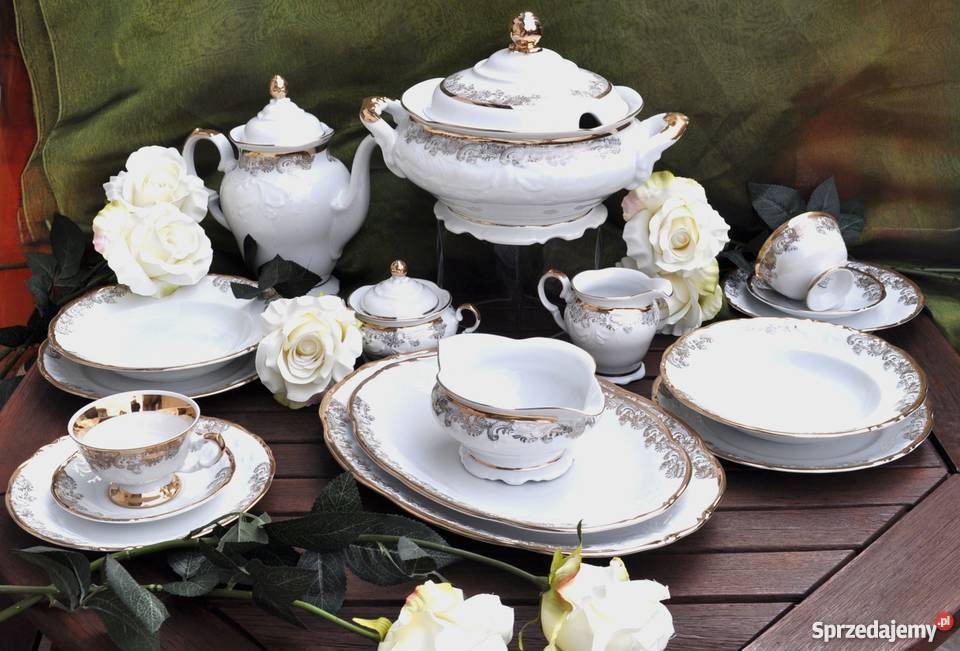 Fryderyka Złoty 12108 serwis obiadowo kawowy Wałbrzych
