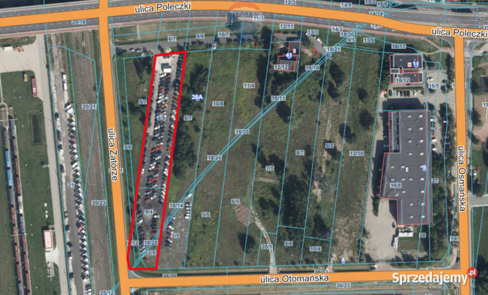 Działka inwestycyjna WarszawaUrsynów Zatorze Warszawa sprzedam