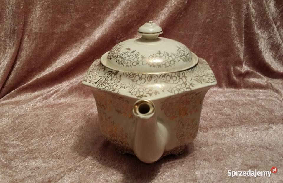 Czajnik stary angielski porcelanowy 1932r Sadler Kraków