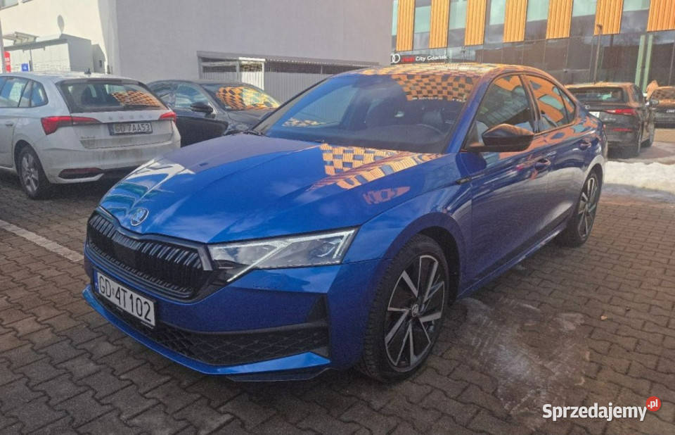 koda Octavia 15 TSI mHEV Sportline DSG IV 2020 lakier metallic śląskie Tychy