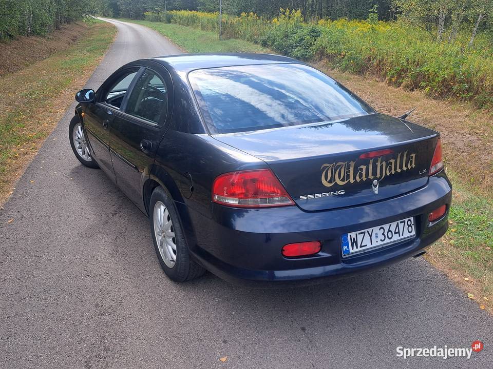 Sprzedam ładnego Chryslera Sebring 27 benzyna 170000km Żyrardów
