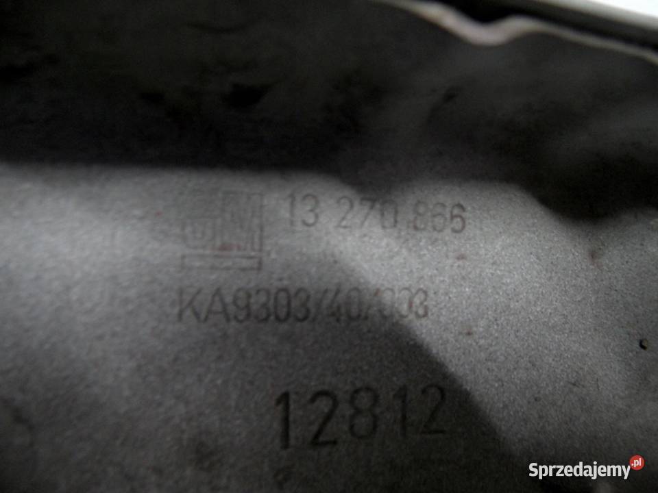 OPEL MERIVA B 12r wzmocnienie górne pasa przód