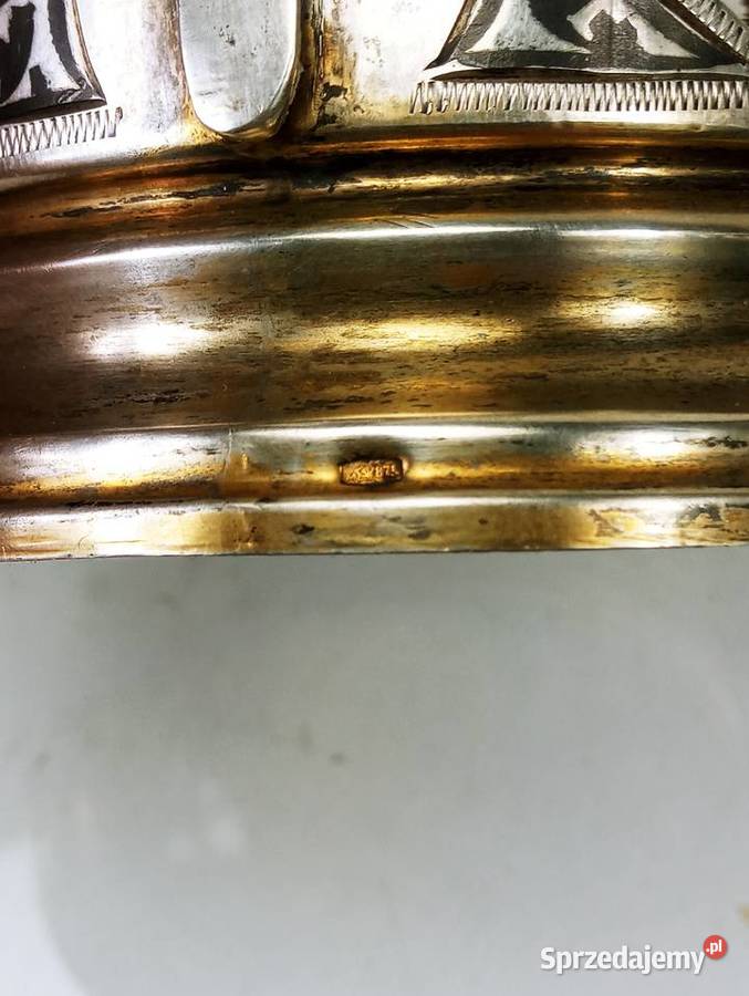 Srebro pr 875 84 Zolotniki Koszyk do Herbaty Antyki, Sztuka, Kolekcje Nowa Sól