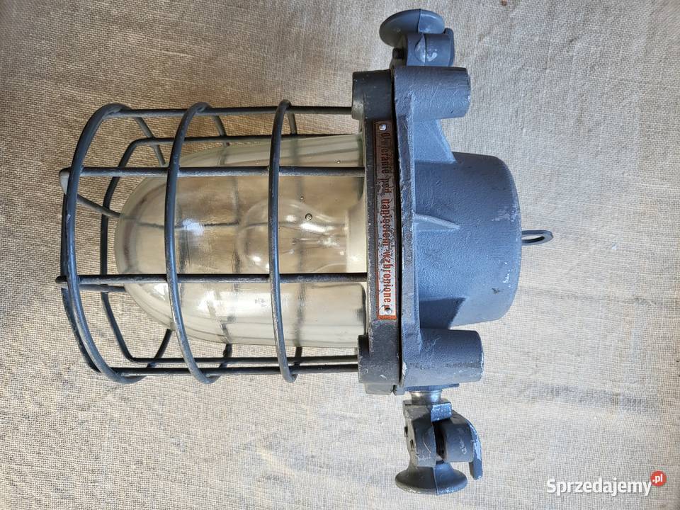 Lampa w oprawie przeciwwybuchowej Polam Gdańsk Włodawa