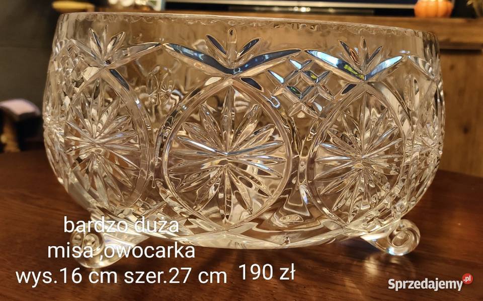 Piękne kryształy PRL lubelskie Lublin