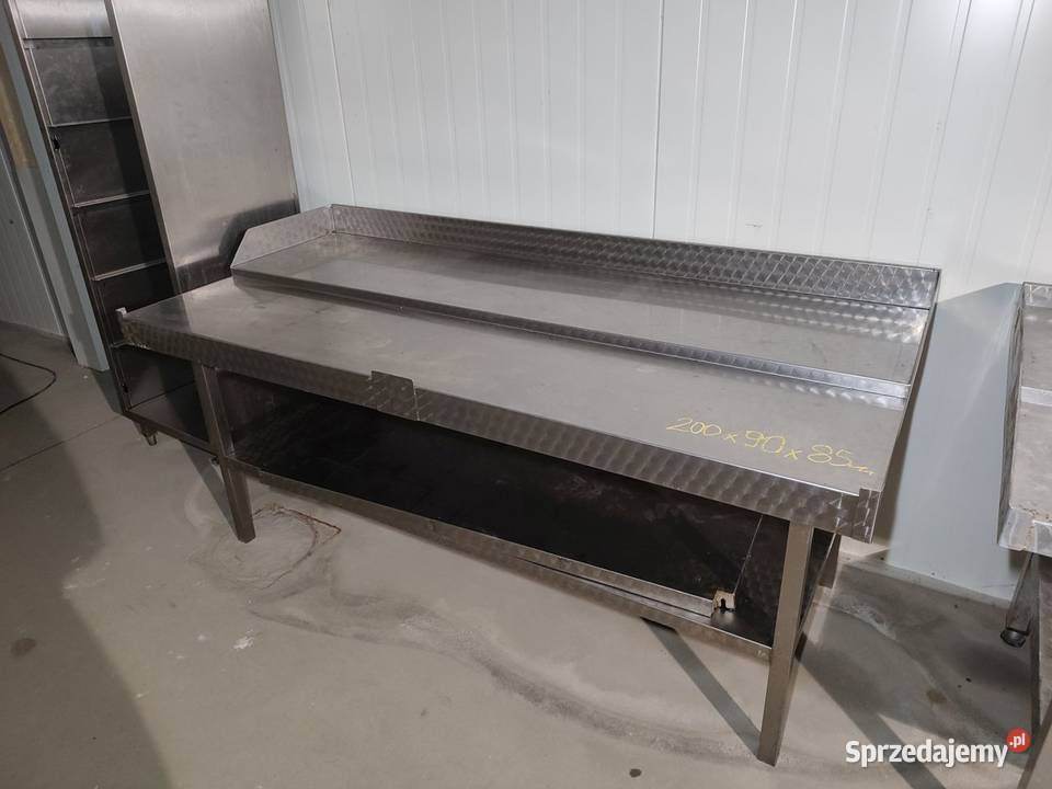 Stół roboczy nierdzewny 2000 x 900 x 850 mm małopolskie Niedźwiedź
