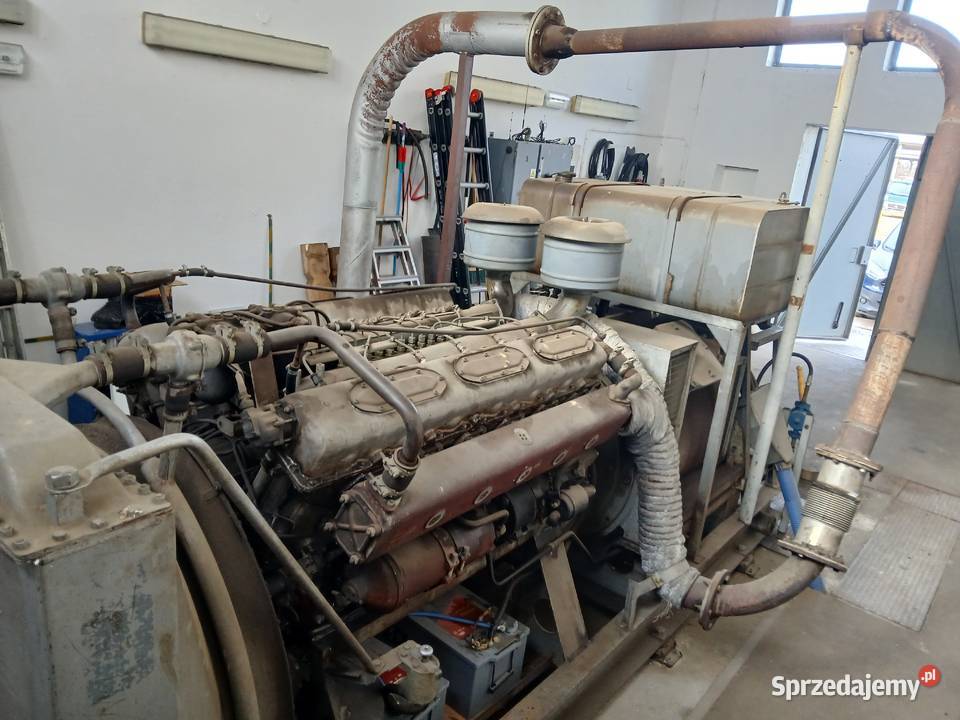 Agregat prądotwórczy TRK 250 kW z 1977 roku Międzyrzecz sprzedam