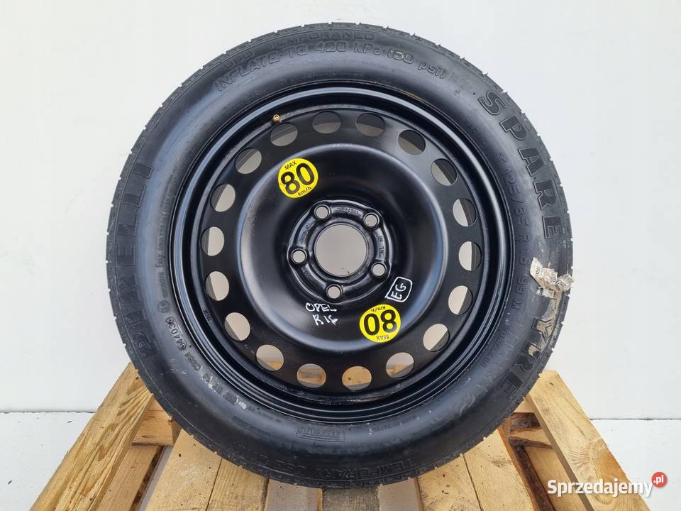 KOŁO ZAPASOWE DOJAZDOWE 12585 R16 Opel Vectra C lubelskie Chełm