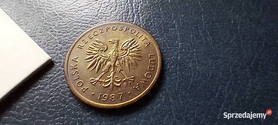 Stare monety 2 złote 1987 PRL Polska cudo