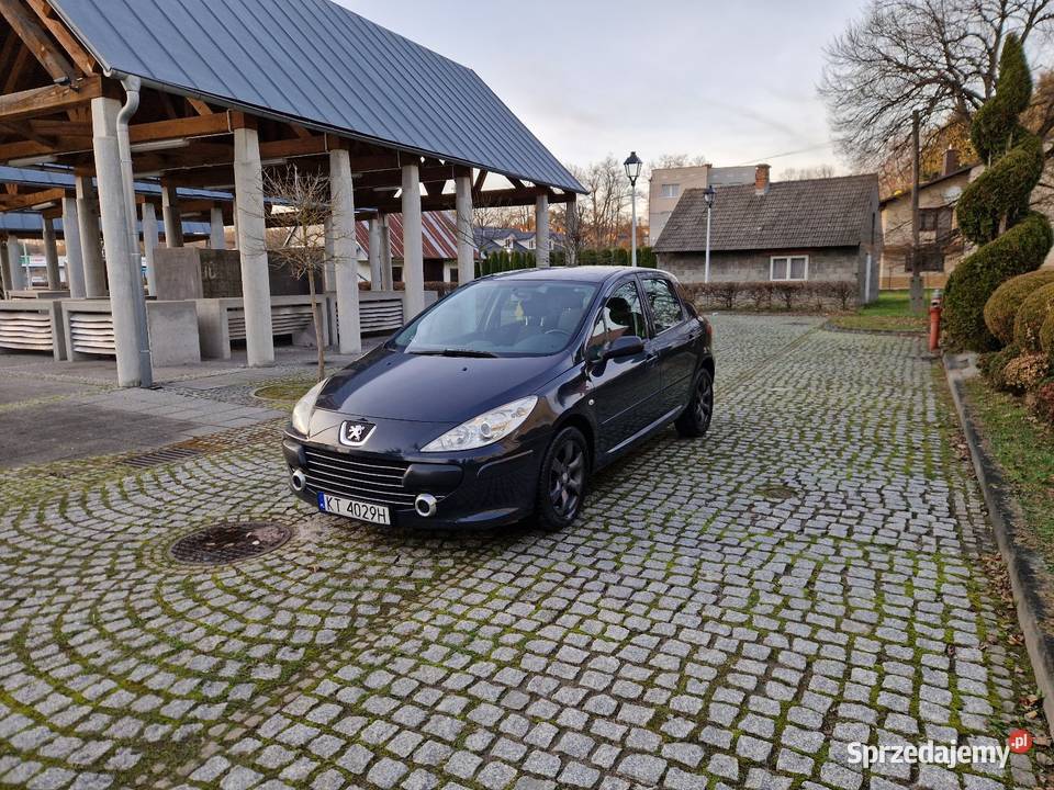 Peugeot 307 Lift 16 HDI Niski Przebieg komputer pokładowy Ryglice