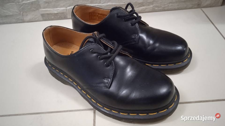Półbuty glany Martens 1461 black smooth Warszawa sprzedam