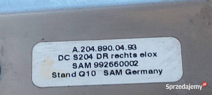 RELINGI CHROM MERCEDES W204 LIFT KOMBI dolnośląskie Mielęcin