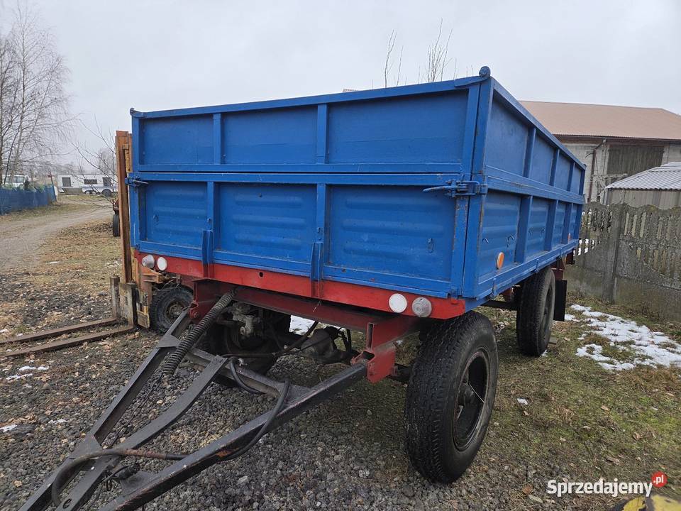 Przyczepa rolnicza Autosan D46 45t transport Złoczew