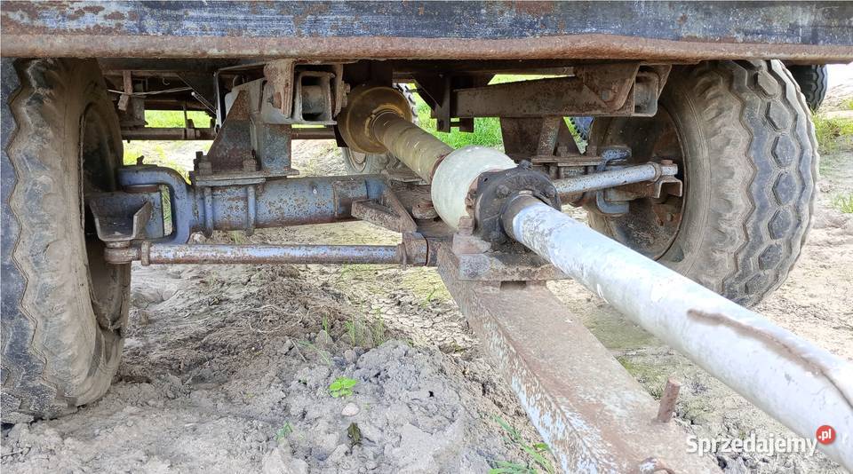 Rozrzutnik obornika AGROMET N 235 dwuosiowy 4 t Przybyłów