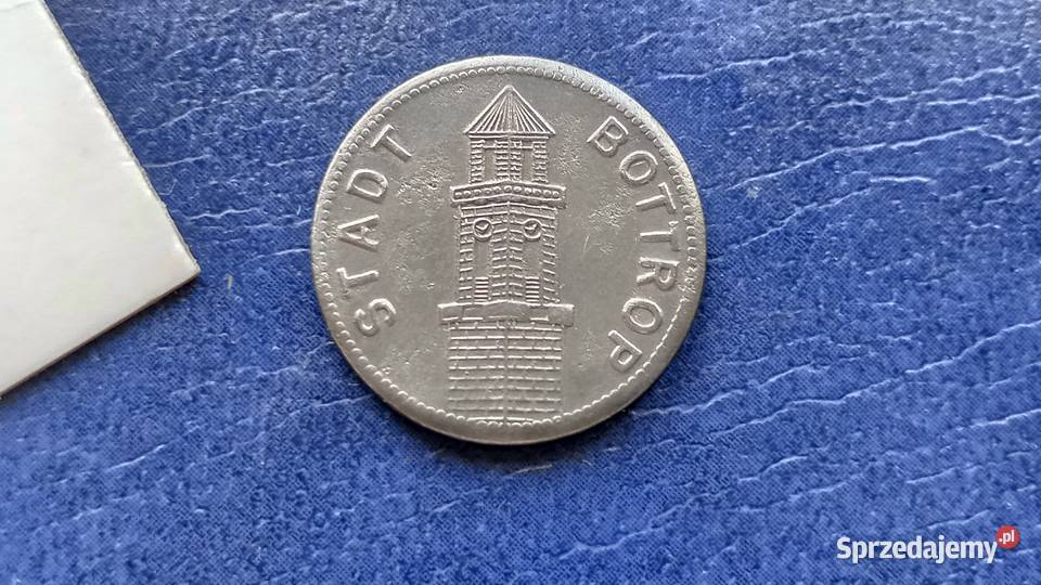 Stare monety 10 fenig 1919 Bottrop Niemcy Lesko