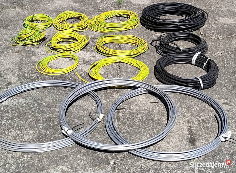 Przewód kabel uziemiajacy 6 10 16 mm długość wielkopolskie Kalisz sprzedam
