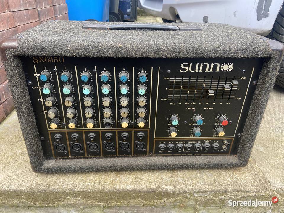 SunnFender SX6350 Wzmacniacz gitarowy kolumna Biłgoraj
