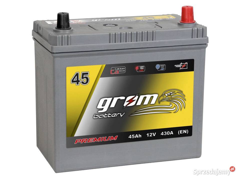Akumulator GROM Premium 45Ah 430A Japan Prawy Wrocław