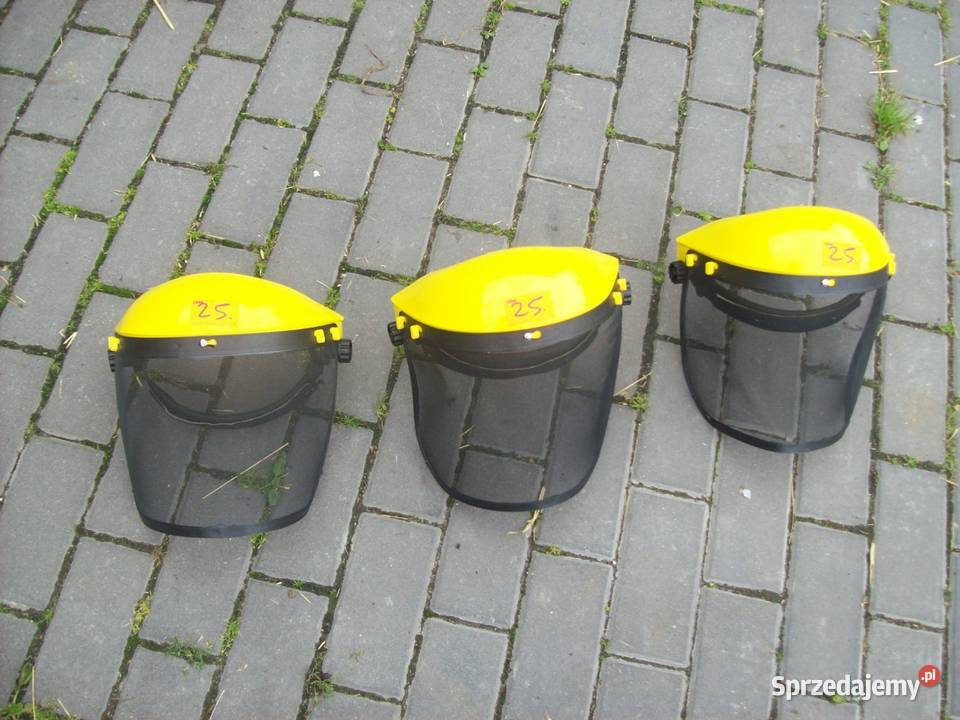 Osłona Twarzy ochronna z siatką do kosy Głogowa