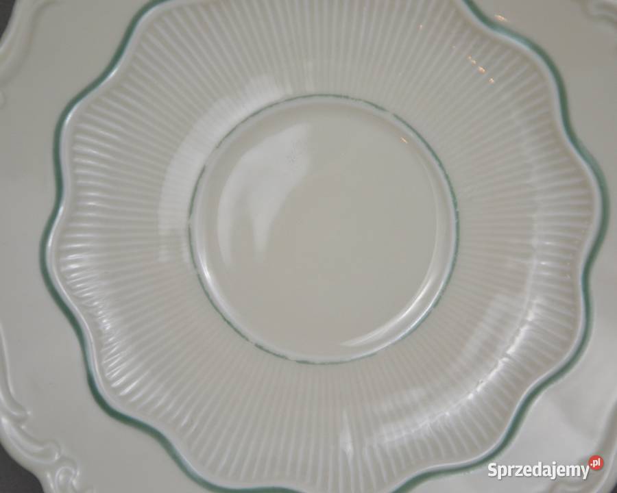 Zestaw śniadaniowy filiżanka i talerzyki Sorau Porcelana i szkło mazowieckie Pomiechówek