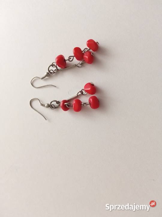 Kolczyki z korala