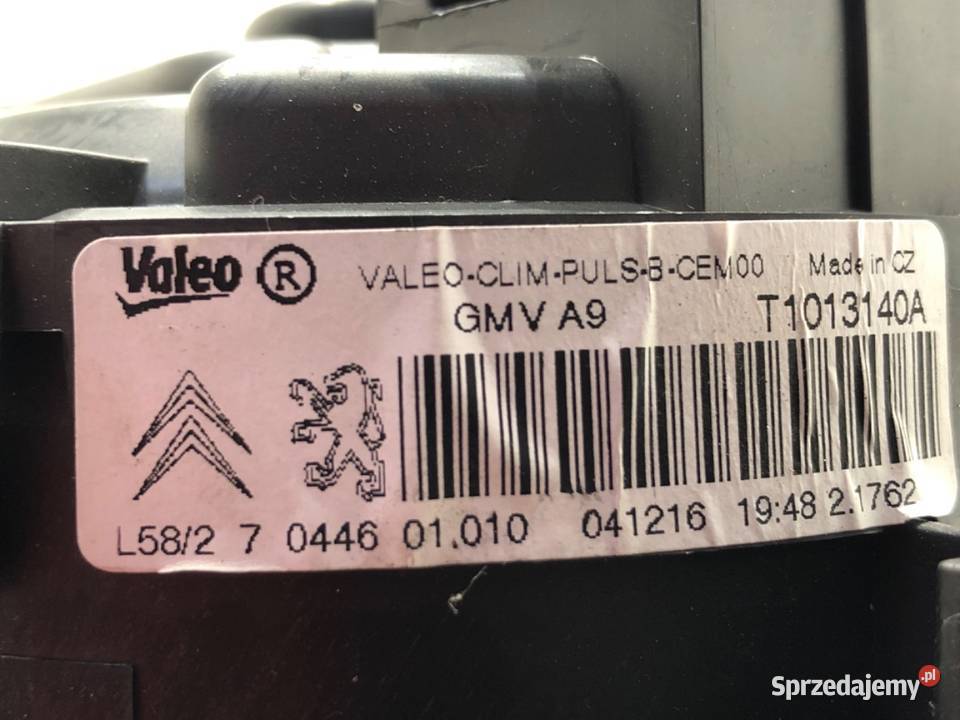 DMUCHAWA NAWIEWU PEUGEOT 2008 I T1013140A sprzedam