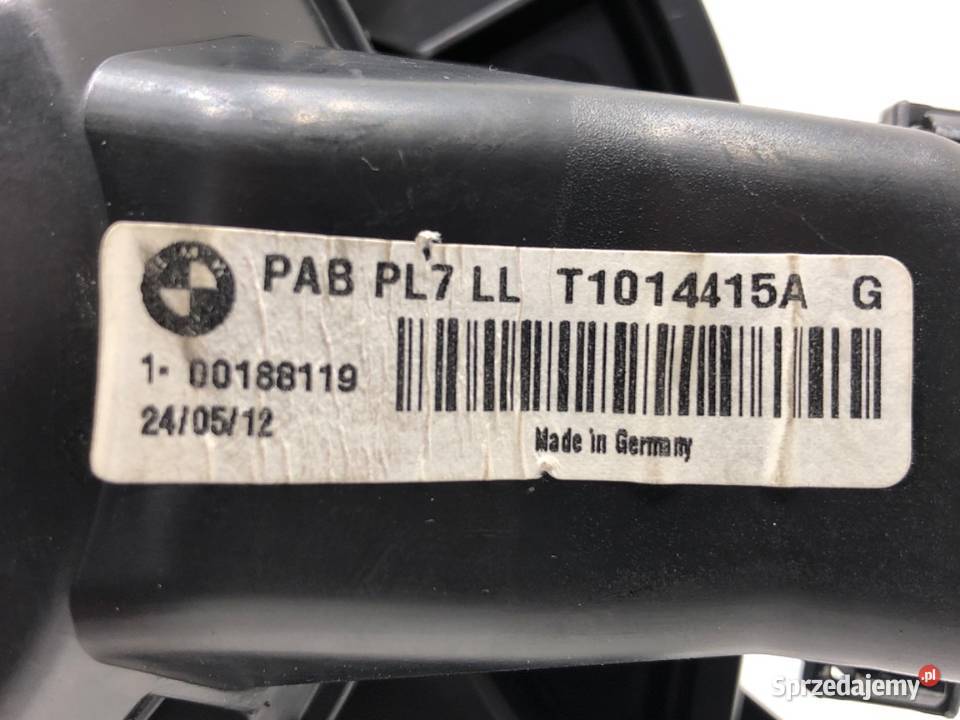 DMUCHAWA NAWIEWU BMW F20 T1014415A WENTYLATOR podkarpackie