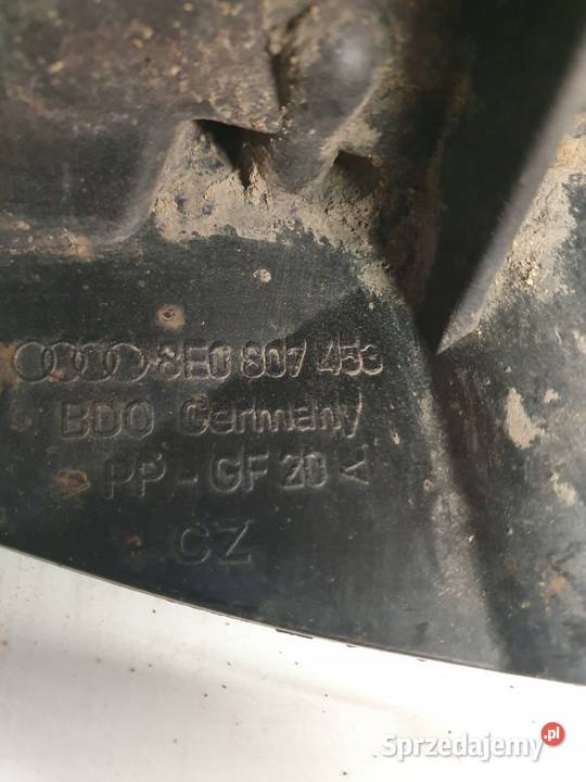 ŚLIZG ZDERZAKA LEWY TYŁ AUDI A4 B6 8E0807453 śląskie Przystajń