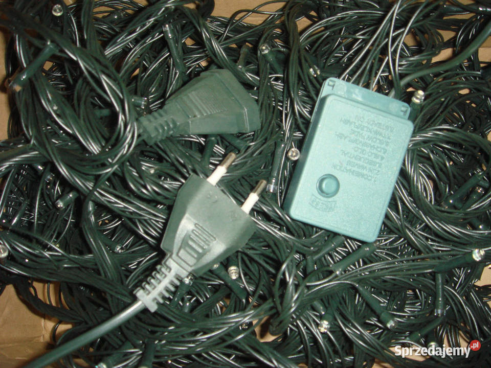 Lampki Girlanda 300LED Białe Zimne Programator Częstochowa sprzedam