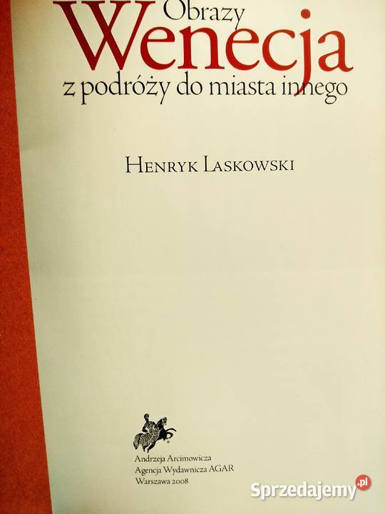Laskowski unikaty Wenecja Bródno księgarnie Warszawa